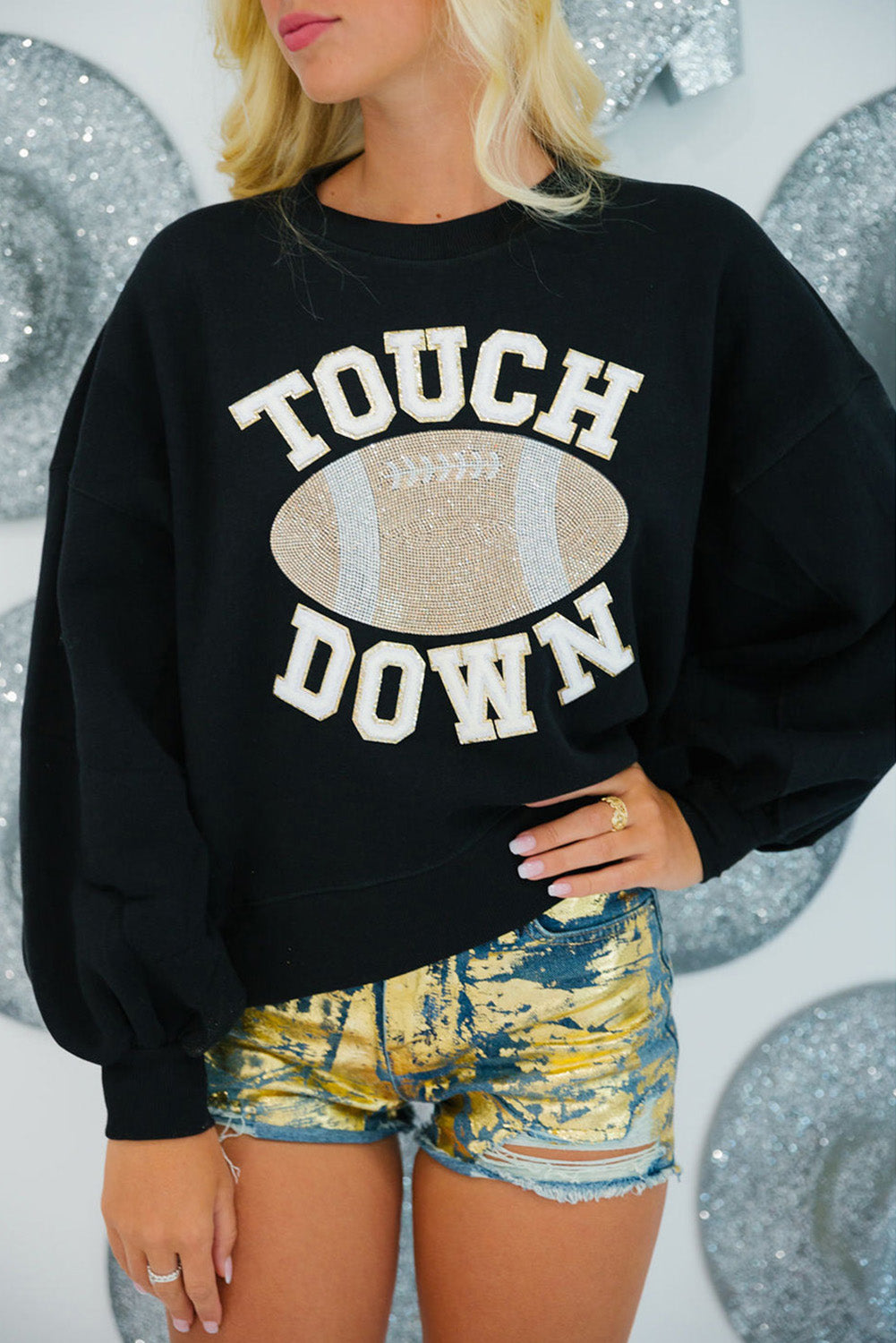 TOUCH DOWN Football Sweatshirt